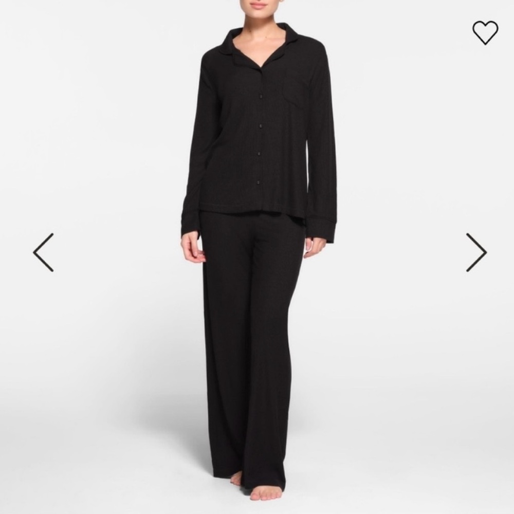 SKIMS Onyx Pajama Set XXS
